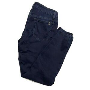 Joes Jeans Woman 26 Cropped Ankle Stretch Dark Wash Jeans Mid Skinny